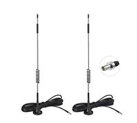 Bingfu Antenne 4G LTE 3G GSM TS9 Mâle 7 dBi MIMO Base Magnétique Câble 3 m