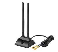 Bingfu Antenne 4G LTE Base magnétique 6dBi MIMO SMA Antenne mâle compatible avec routeur CPE sans fil 4G LTE passerelle cellulaire routeur IoT industriel routeur MiFi Mobile Hotspot Modem USB