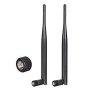 Bingfu Antenne 4G LTE Cellulaire 6dBi Antenne SMA Mâle (Lot de 2) Compatible avec Routeur CPE sans Fil Hotspot Passerelle Cellulaire Routeur IoT Industriel Caméra Surveillance Sécurité Extérieure