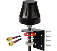 Bingfu Antenne 4G LTE Extérieur SMA Mâle 5dBi MIMO Support Fixe Étanche pour Orange SFR Bouygues Telecom Free Mobile Caméra de Sécurité Passerelle IoT Cellulaire Industriel Routeur CPE sans Fil 4G