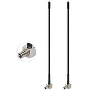 Bingfu Antenne 4G LTE Intérieur TS9 3dBi Compatible avec 4G Routeur Point d'accès MiFi Adaptateur de Clé Modem USB Huawei ZTE Netgear Nighthawk M1 MR1100 M2 AC785 AC797 AC790 AC890 LB2120, 2 Paquets