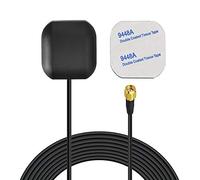 Bingfu Antenne GPS Autoradio Voiture Puissante Navigation Actif Mâle SMA 3m/9.84pieds pour Module Système Nav GPS Localisateur Traqueur GPS Dispositif de Suivi en Temps Voiture Camion Bateau Marin