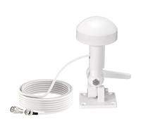 Bingfu Antenne GPS Bateau Marine Externe Étanche 5m Câble avec Support Compatible avec Garmin GPSMAP Map NavTalk StreetPilot Furuno Trimble Fishfinder Récepteur Modem Unité Système Navigation GPS