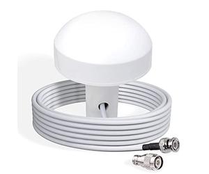 Bingfu Antenne GPS Bateau Marine Externe Système Navigation GPS Étanche Câble de 5m Compatible avecGarmin GPSMAP Map NavTalk StreetPilot Furuno Trimble GPS Modem Récepteur Unité Transducteur Sondeur