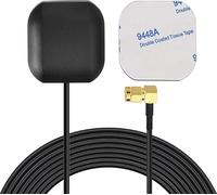 Bingfu Antenne GPS de Voiture Navigation GPS Active étanche Mâle SMA pour Unité de Tête Radio Stéréo de Voiture Système Navigation GPS Modem Suivi Véhicule Moniteur en Temps Réel Caméra de Sécurité