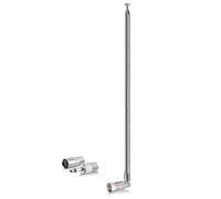 Bingfu Antenne Radio Dab FM Amplifiée Télescopique Rechange 115 cm 75 ohm