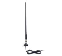 Bingfu Antenne Radio FM AM Marine Bateau, Mât Souple en Caoutchouc 42 cm avec Câble 2 m et Fiche DIN, Antenne Stéréo Étanche pour Bateau Voiture Camping-Car Moto Quad Tracteur Yacht