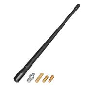 Bingfu Antenne Radio Voiture Auto Lunga 31,5 cm Amplifiée Autoradio Montaggio su Tetto Auto Remplacement Support de Toit Compatible avec 2007-2017 Edition Jeep Wrangler