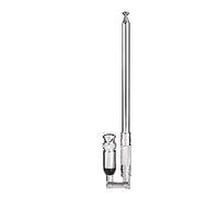 Bingfu Antenne Scanner Télescopique Pliante BNC Mâle 25-1200 MHz 122 cm | 8-Section, Compatible avec Radio Scanner / CB / Amateur / VHF UHF / Mobile, Uniden, Bearcat, Whistler, Radio Shack