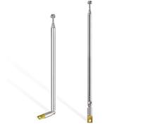 Bingfu Antenne Télescopique Radio Dab FM Interieur Remplacement 65cm Longue