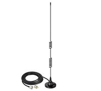 Bingfu Antenne VHF UHF 144/430 MHz Bibande Antenne Radioamateur Mobile Base Magnétique PL259 Mâle Cavo 3m pour BTECH ICOM Midland TYT AnyTone Véhicule Voiture Camion Radio Bidirectionnel