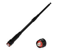Bingfu Antenne VHF UHF Télescopique Double Bande 136-174/400-460 MHz Connecteur Femelle SMA pour Radios Portables Baofeng UV-5R BF-F8HP 888S, Flexible et Rétractable pour Une Portée Étendue