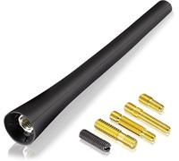 Bingfu Antenne Voiture Courte Puissante Autoradio Fm Am Universel 16Cm Mât Toit Caoutchouc 5 Vis Incluses M4.0 M5.0 M6.0 Compatible Avec Véhicule Jeep Truck Suv Auto Amplifiée Stéréo Radio[Q1100]