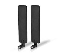 Bingfu Antenne Wi-FI 6E Tri-Bande 2,4 GHz 5 GHz 6 GHz 5dBi MIMO RP-SMA Mâle pour Routeur WiFi PC Carte Mère ASUS MSI Gigabyte ASRock Biostar Connexions sans Fil Haut Débit Maison Intelligente Bureaux