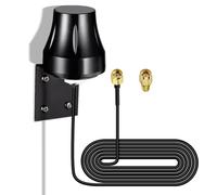 Bingfu Antenne WiFi extérieure double bande 2.4 GHz 5.8 GHz,Support mural MIMO RP-SMA et SMA mâle,Reset d'antenne WiFi pour routeur WiFi, extension de portée, moniteur de vidéosurveillance