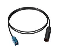 Bingfu Câble adaptateur universel pour antenne radio FM AM Fakra Z femelle vers DIN 1 m pour voiture stéréo audio HD radio unité principale CD lecteur multimédia récepteur