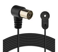 Bingfu Câble Antenne Radio FM Interieur 1.5 m Antenne Filaire Amplifiée