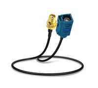 Bingfu Câble Fakra Z Femelle vers SMA Femelle Antenne Véhicule 30cm pour Autoradio Stéréo Android Unité Centrale Navigation GPS Radio FM AM Radio Sirius XM Satellite 4G LTE TEL Module Bluetooth