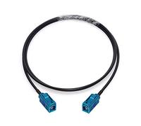 Bingfu Câble Rallonge Fakra Z Femelle à Femelle 1m Compatible avec Voiture FM AM Radio Stéréo Android Unité Tête GPS Navigation Sirius XM Satellite Radio 4G LTE Télématique Bluetooth Module