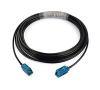 Bingfu Câble Rallonge Fakra Z Femelle à Femelle 5m Compatible avec Voiture FM AM Radio Stéréo Android Unité Tête GPS Navigation Sirius XM Satellite Radio 4G LTE Télématique Bluetooth Module