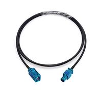 Bingfu Câble Rallonge Fakra Z Femelle à Mâle 1m/3.28ft Compatible avec Voiture FM AM Radio Stéréo Android Unité Tête GPS Navigation Sirius XM Satellite Radio 4G LTE Télématique Bluetooth Module