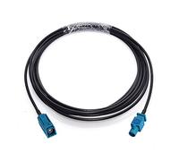 Bingfu Câble Rallonge Fakra Z Femelle à Mâle 3m Compatible avec Véhicule Voiture FM AM Radio Stéréo Android Unité Tête GPS Navigation Sirius XM Satellite Radio 4G LTE Télématique Bluetooth Module