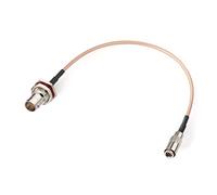 Bingfu Câble Rallonge SDI DIN 1.0/2.3 Mâle à BNC Femelle 75 Ohm Vidéo 30cm pour HD SDI 3G SDI Enregistreur Vidéo Caméra Assist Moniteur Audio Passerelle Hub Diffuseur Cadre Synchroniseur Convertisseur