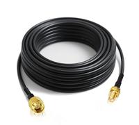 Bingfu Câble Rallonge SMA 10 m - Adaptateur de SMA Mâle à Femelle - Câble Coaxial RG174 pour Antenne 4G LTE GSM GPS Routeur Gateway Modem RTL-SDR Camera Radioamateur Récepteur ADS-B RTL-SDR