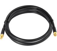 Bingfu Câble Rp-Sma Rallonge Antenne Wifi 3M Câble Alsr240 Faible Perte Adaptateur De Rp-Sma Mâle À Rp-Sma Femelle Pour Caméra Passerelle Routeur Wif Carte Réseau Sans Fil Mini Pci Express P[X632]