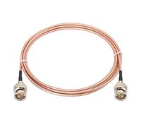 Bingfu Câble SDI Vidéo Rallonge BNC Mâle vers Mâle 75 Ohm Cordon Câble Coaxial RG179 Fin 2 m pour Moniteur Caméra SDI 4K 1080P 6G 3G HD Enregistreur Vidéo Hub