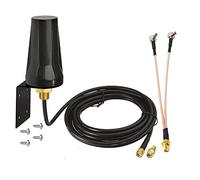 Bingfu Cellular Antenne 4g LTE SMA - avec câble répartiteur TS9 - Compatible avec Verizon AT&T T-Mobile Sprint 4G LTE Mobile Hotspot MiFi Router Cellular Mobile Broadband Modem USB modem modem