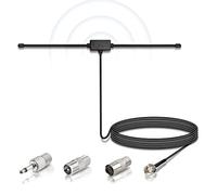 Bingfu Dab Antenne Radio FM Antenne Dipôle avec Câble Extension de 3M pour Bose Wave Système Récepteur Radio Portable Tuner Stéréo AV Amplificateur HiFi