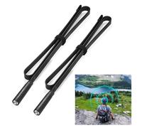 Bingfu Lot de 2 antennes stéréo Tactiques SMA Femelles Pliables Double Bande VHF UHF 136-520 MHz 108 cm pour Baofeng BF-F8HP UV-5R UV-82 BF-888S GT-3