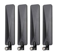 Bingfu Lot de 4 antennes cellulaires 4G LTE 9 dBi RP-SMA mâle compatibles avec Spypoint Link Micro Solar EVO Link S Dark Flex Wildlife Hunting Game Cam Outdoor Mobile Security Camera