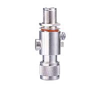 Bingfu Protecteur Surtension de Foudre Parafoudre Coaxial Connecteur N Mâle à N Femelle 50 Ohm DC 0-6GHz pour Antenne de Jambon GPS WiFi 4G LTE Extérieur Antenne Hotspot Mineur Helium Lora 868 MHz