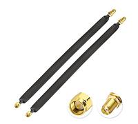 Bingfu Rallonge SMA Fenêtre 30CM Câble Coaxial SMA Mâle à Femelle pour Modem Routeur Cellulaire 4G LTE Câble Antenne Hélium Lora, 2 Paquets