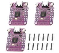 Binghe 3 pièces ESP S2 Mini Cartes de développement, S2 Mini V1.0.0 Basé sur ESP-S2 Carte de Développement WiFi 2MB PSRAM 4MB Flash Compatible avec Arduino/MicroPython