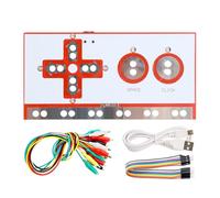 Binghe Complete M-K-Set Deluxe Kit Controller Board, Includes USB Data Cable, Alligator Clips, and Jumper Wires, Perfect for Education and DIY Innovation