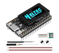 Binghe Lora ESP32 V4 Board avec Meshtastic Lora ESP32 V4 WiFi Bluetooth Board avec GPS et 868MHz Antenne 0.96″ OLED Display 1262 Chip ESP32-S3R2 MCU 16M Flash Compatible avec Arduino IoT Meshtastic