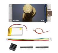 Binghe NerdMiner V2 Pro 117KH/s ESP-S3 Module, NerdMiner V2 ESP-32-S3R8 avec Batterie T Display S3 Bitcoin Solo Lotterie et 1,9″ TFT-Farbbildschirm Module Typ-C WiFi/BLE Compatible avec NerdMiner V2