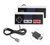 Binghe NES Manette pour Nintendo NES, Manette Classic Mini Edition de jeu NES avec NES-Interface pour Nintendo Mini Jeux(2 pièces)