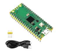 Binghe Rasp-Pi Pico 2 Carte de développement,Pi Pico 2 avec RP2350 Chip Connecteur pré-soudé Fonctionne jusqu'à 150hz 520KB SR-AM 4MB Supporte C/C++/Micro Python