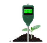 BINGNU Humidimètre pour Sol, Testeur de pH du Sol 3 en 1, testeur de fertilité for Ferme et Jardin, détecteur d'humidité du Sol for Plantation en intérieur pour Le Jardinage et l'agriculture