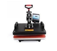 BINGNU Machine de Presse à Chaud, 9 in 1 Imprimante de Transfert Chaleur la Machine à Curseur Combo sur Sublimation for Tasse/Capuchon t-Shirt Bouteille