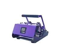 BINGNU Machine de Presse à Chaud, Cup Heat Press Machine Compact et léger Tshirt Sublimation Transfer Imprimante(Light Red)