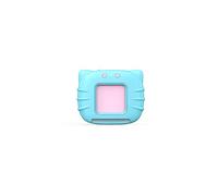 BINGNU Machine de Presse à Chaud, Jouets d'apprentissage pédagogique électronique for Enfants, Toddlers Mots d'affichage Audible Machine d'éducation Rapide(Blauw)