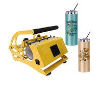 BINGNU Machine de Presse à Chaud, Machine de pressage à Chaud 15oz 20oz 30oz Suisse Toilettes Droites Transfert Chaleur 50 0w DIY Agresser