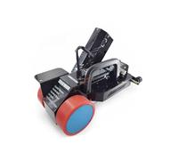 BINGNU Machine de Presse à Chaud, Machine de soudage Portable for banderoles PVC Souples, Toile pulvérisation quadrillée, Machine légère, à air Chaud entièrement Automatique