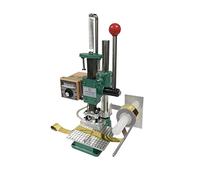 BINGNU Machine de Presse à Chaud, Petite Manuelle Hot Stamping Machine Logo d'impression Press De Branding Croissant(Package 2)