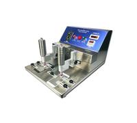 BINGNU Machine de Presse à Chaud, Testeur d'abrasion, abrasif linéaire, Gomme à poncer en Laine d'acier(Dual Head)